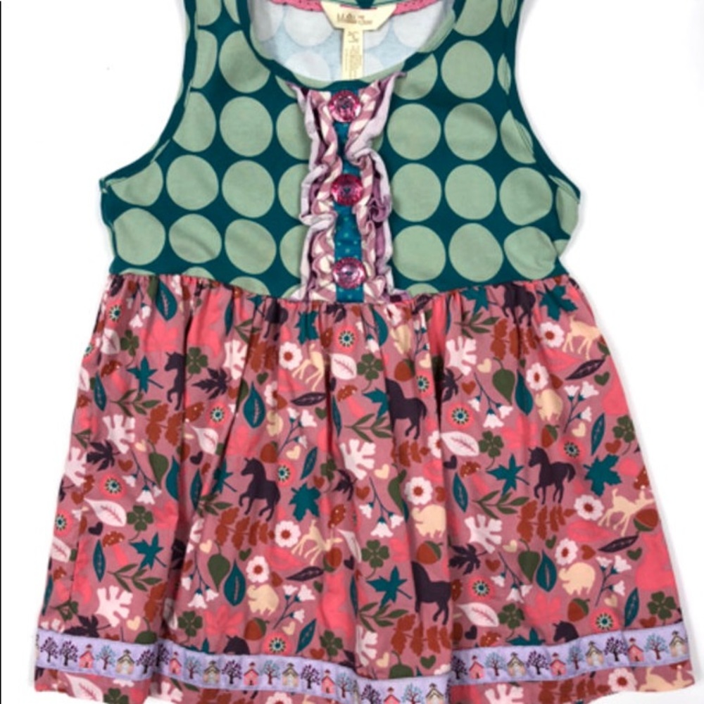 Matilda Jane Unicorn Swing Shirt Size 6Months